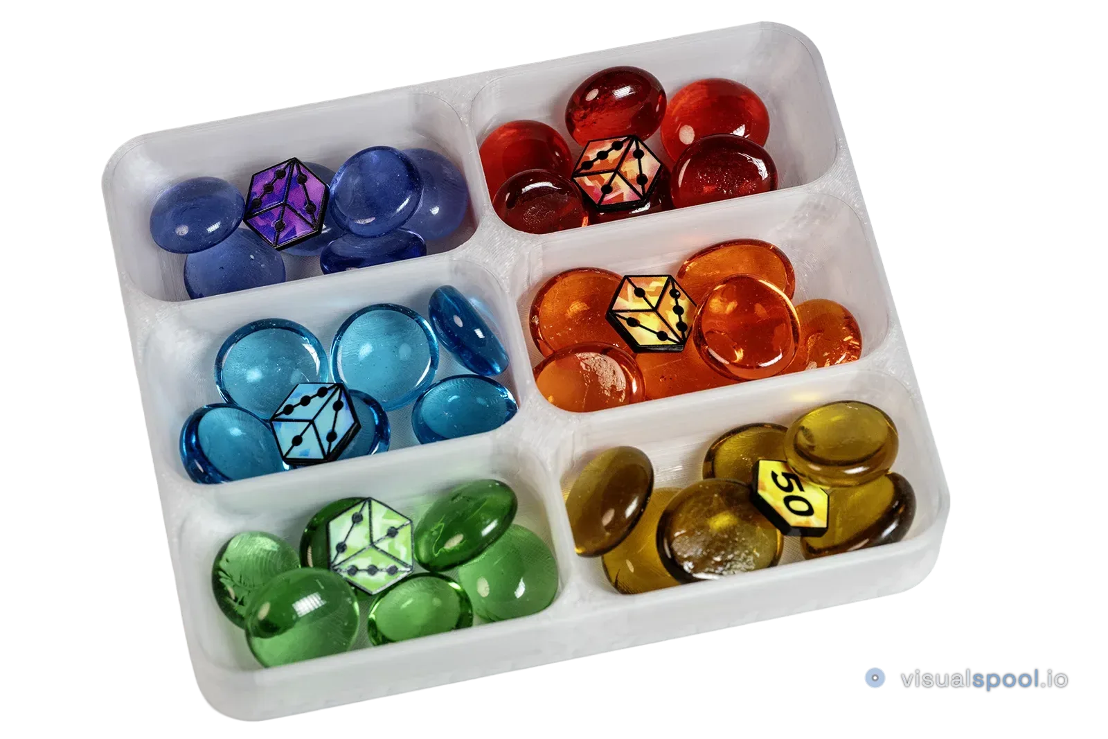 Print: Sagrada-Insert · Player Pieces