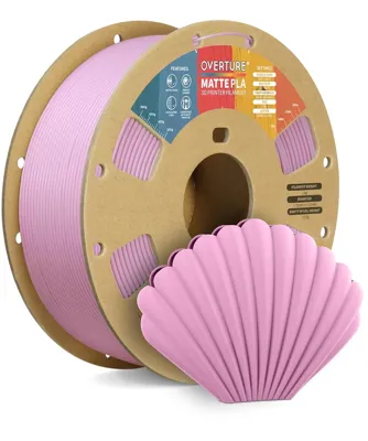 Overture PLA Matte Pink - Photo by Overture