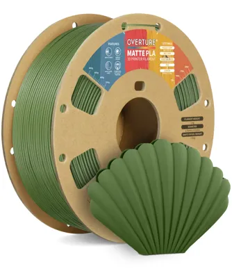 Overture PLA Matte Army Green - Photo by Overture