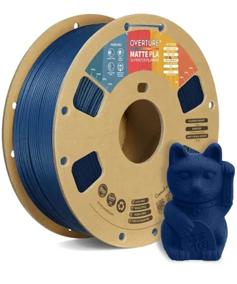 Overture PLA Matte Navy Blue - Photo by Overture
