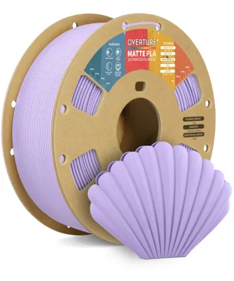 Overture PLA Matte Lilac - Photo by Overture