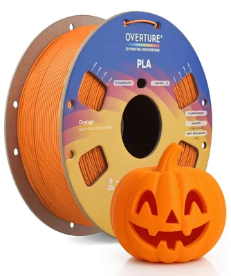 Overture PLA Standard Orange - Photo by Overture