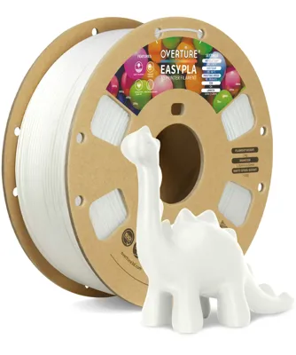 Overture PLA Easy White - Photo by Overture