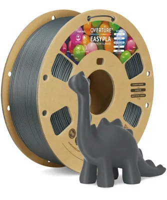 Overture PLA Easy Space Gray - Photo by Overture