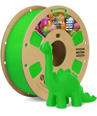 Overture PLA Easy Green - Photo by Overture