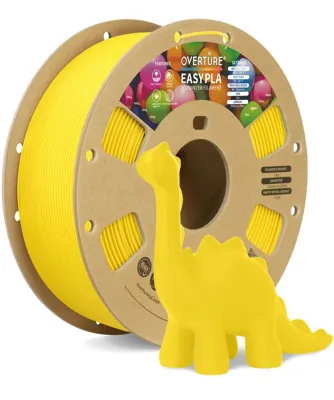Overture PLA Easy Yellow - Photo by Overture